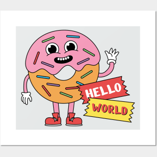 Hello World - 2 Posters and Art